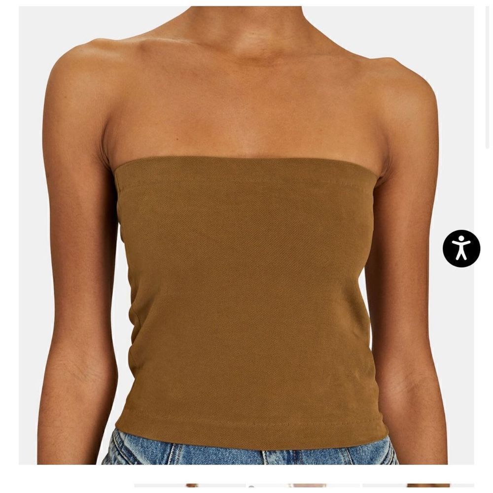 NWT SPRWMN
Twill Tube Top